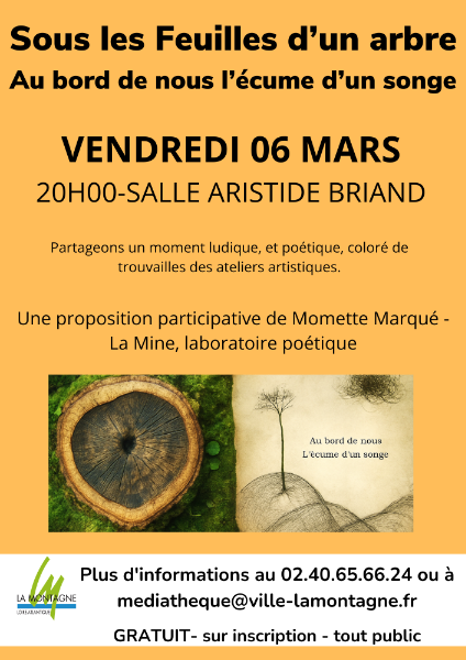 Couverture de Au bord de nous l'&eacute;cume d'un songe